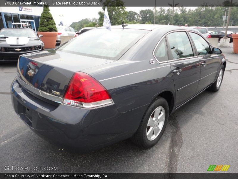 Slate Metallic / Ebony Black 2008 Chevrolet Impala LT