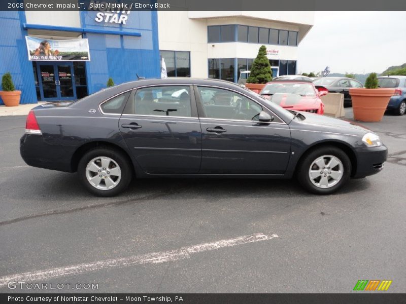 Slate Metallic / Ebony Black 2008 Chevrolet Impala LT