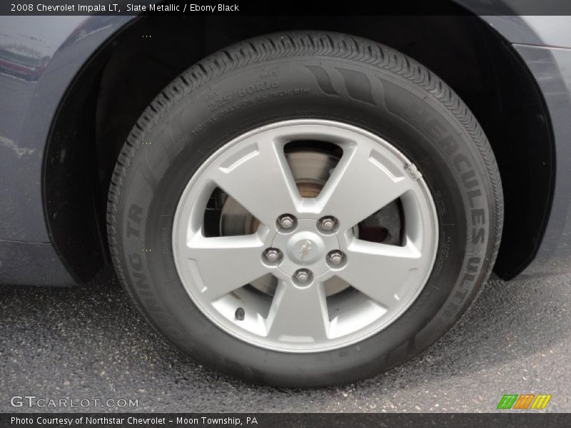 Slate Metallic / Ebony Black 2008 Chevrolet Impala LT