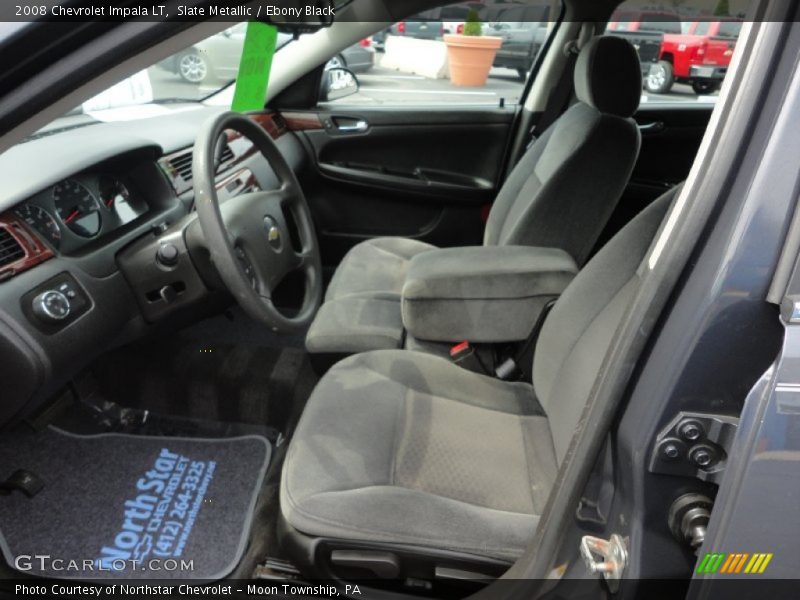 Slate Metallic / Ebony Black 2008 Chevrolet Impala LT