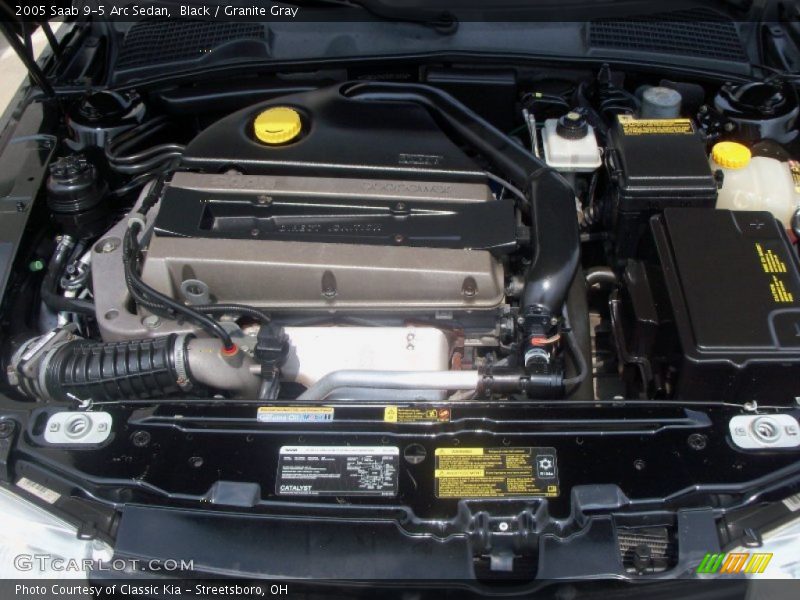  2005 9-5 Arc Sedan Engine - 2.3 Liter Turbocharged DOHC 16 Valve 4 Cylinder