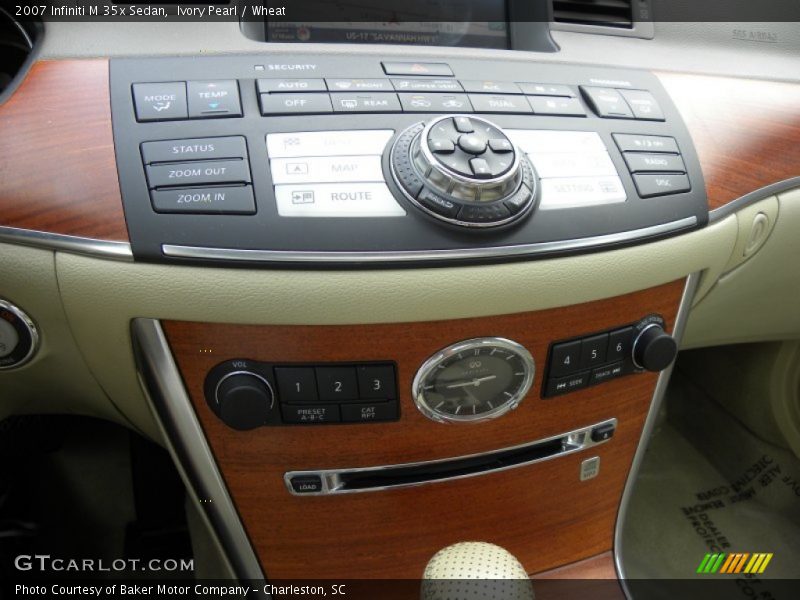 Ivory Pearl / Wheat 2007 Infiniti M 35x Sedan