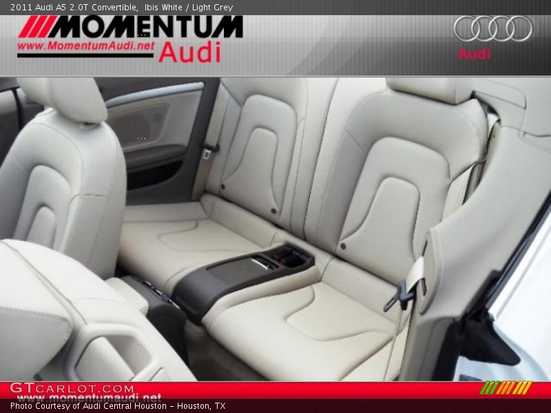 Ibis White / Light Grey 2011 Audi A5 2.0T Convertible