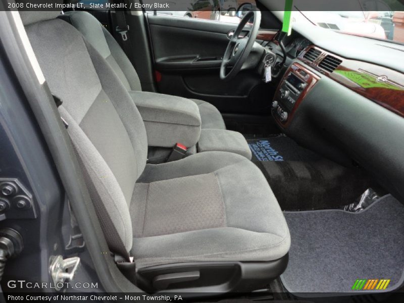 Slate Metallic / Ebony Black 2008 Chevrolet Impala LT