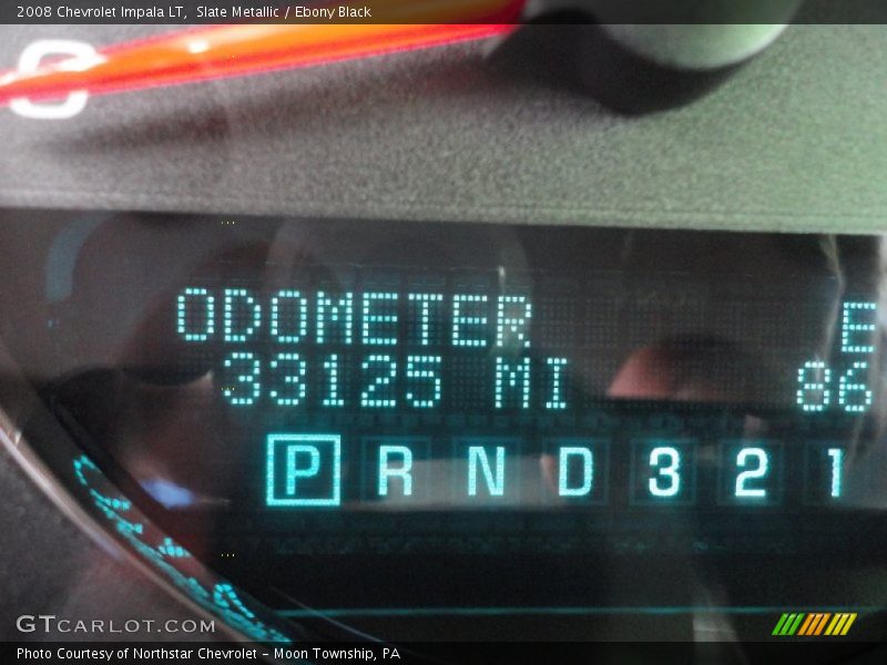 Slate Metallic / Ebony Black 2008 Chevrolet Impala LT