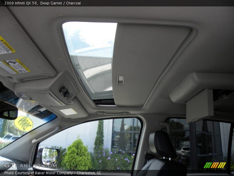 Deep Garnet / Charcoal 2009 Infiniti QX 56