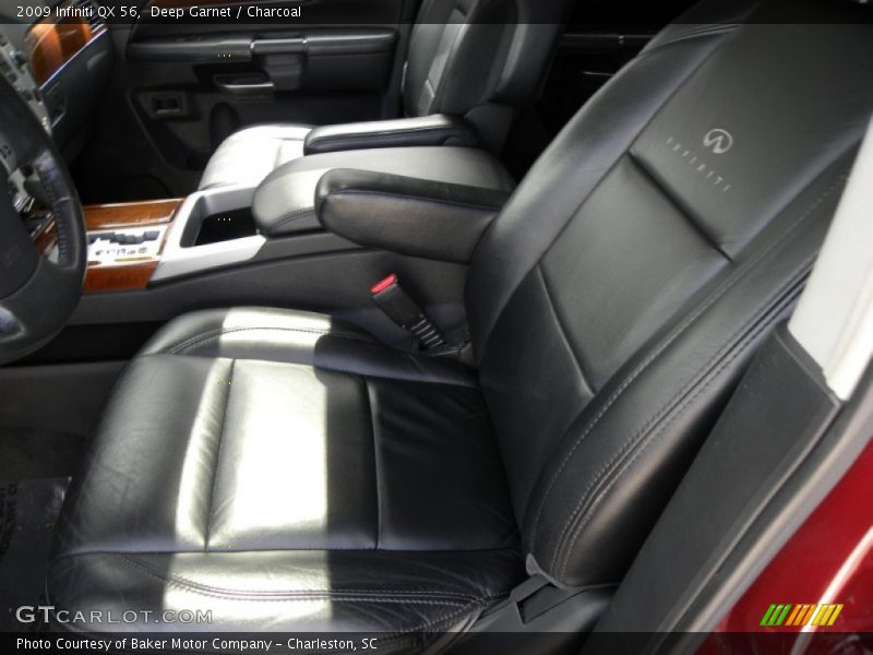 Deep Garnet / Charcoal 2009 Infiniti QX 56