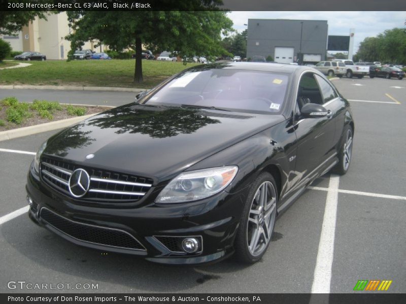 Front 3/4 View of 2008 CL 63 AMG