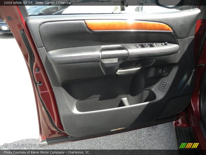 Deep Garnet / Charcoal 2009 Infiniti QX 56