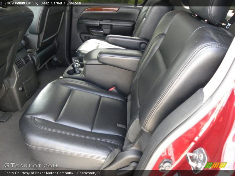 Deep Garnet / Charcoal 2009 Infiniti QX 56