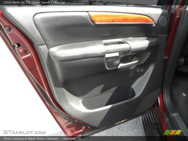 Deep Garnet / Charcoal 2009 Infiniti QX 56