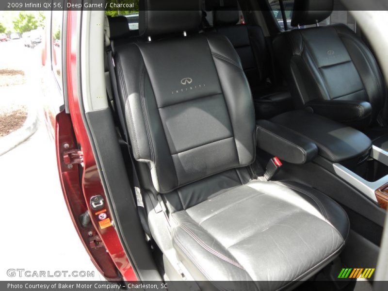 Deep Garnet / Charcoal 2009 Infiniti QX 56
