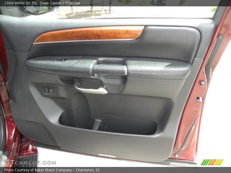 Deep Garnet / Charcoal 2009 Infiniti QX 56
