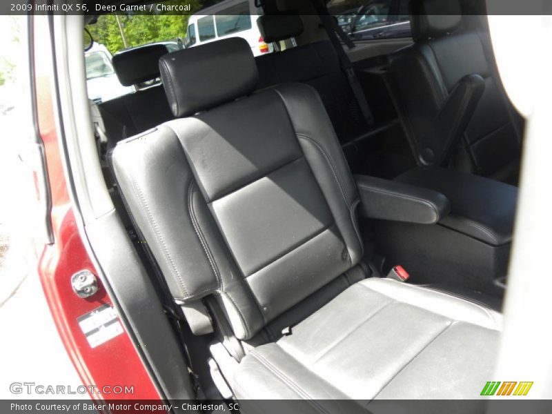 Deep Garnet / Charcoal 2009 Infiniti QX 56