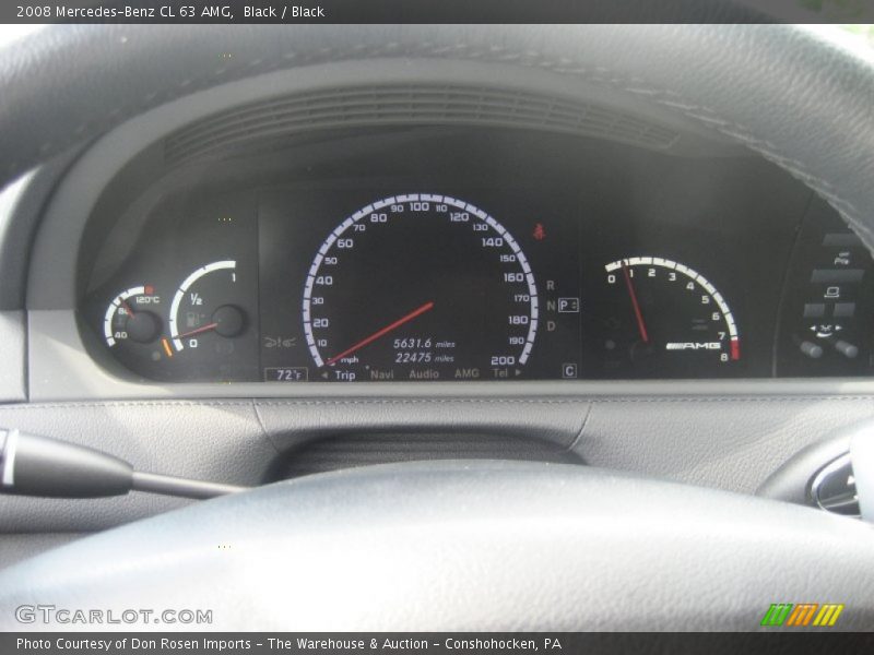  2008 CL 63 AMG 63 AMG Gauges