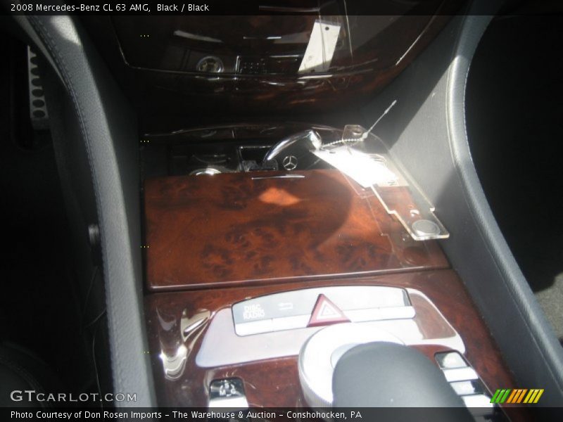Black / Black 2008 Mercedes-Benz CL 63 AMG