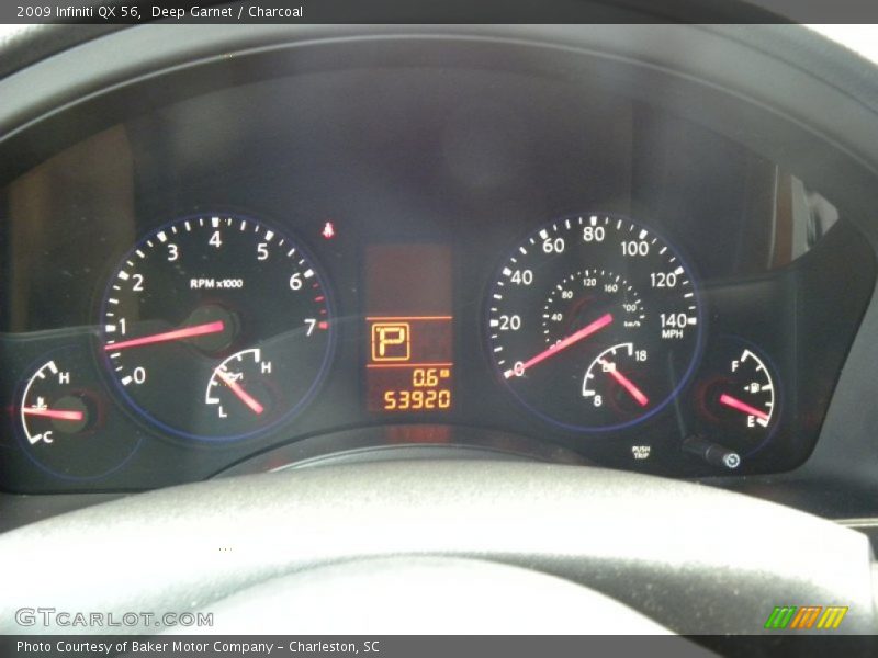  2009 QX 56 56 Gauges