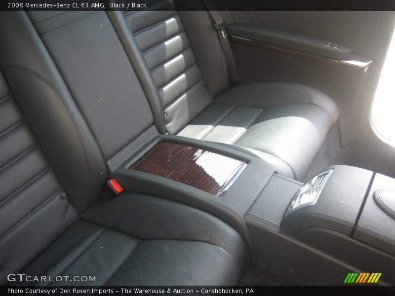 Black / Black 2008 Mercedes-Benz CL 63 AMG