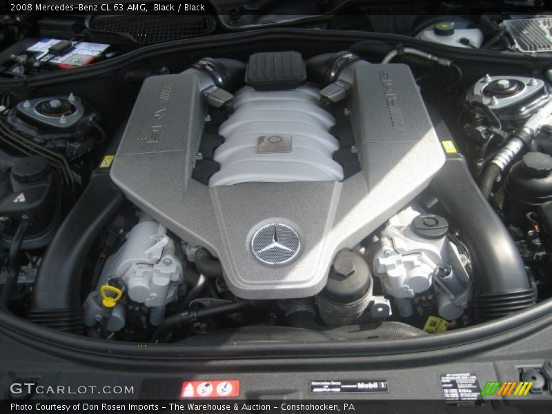  2008 CL 63 AMG Engine - 6.3 Liter AMG DOHC 32-Valve V8