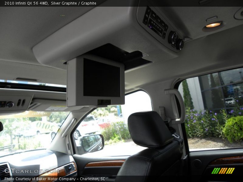 Silver Graphite / Graphite 2010 Infiniti QX 56 4WD