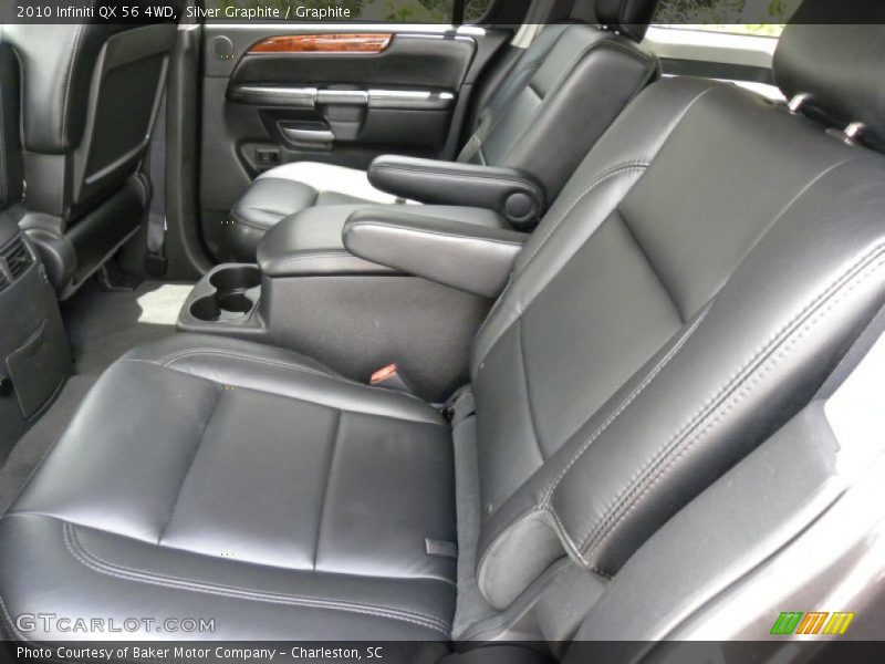 Silver Graphite / Graphite 2010 Infiniti QX 56 4WD