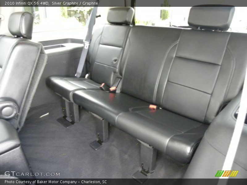 Silver Graphite / Graphite 2010 Infiniti QX 56 4WD