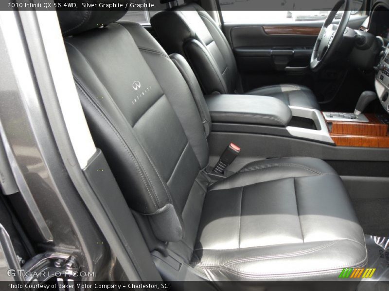 Silver Graphite / Graphite 2010 Infiniti QX 56 4WD