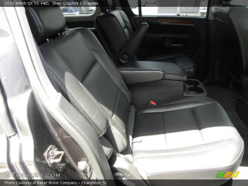 Silver Graphite / Graphite 2010 Infiniti QX 56 4WD