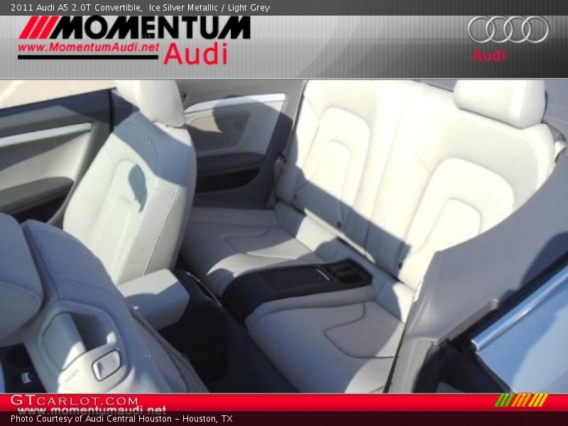 Ice Silver Metallic / Light Grey 2011 Audi A5 2.0T Convertible