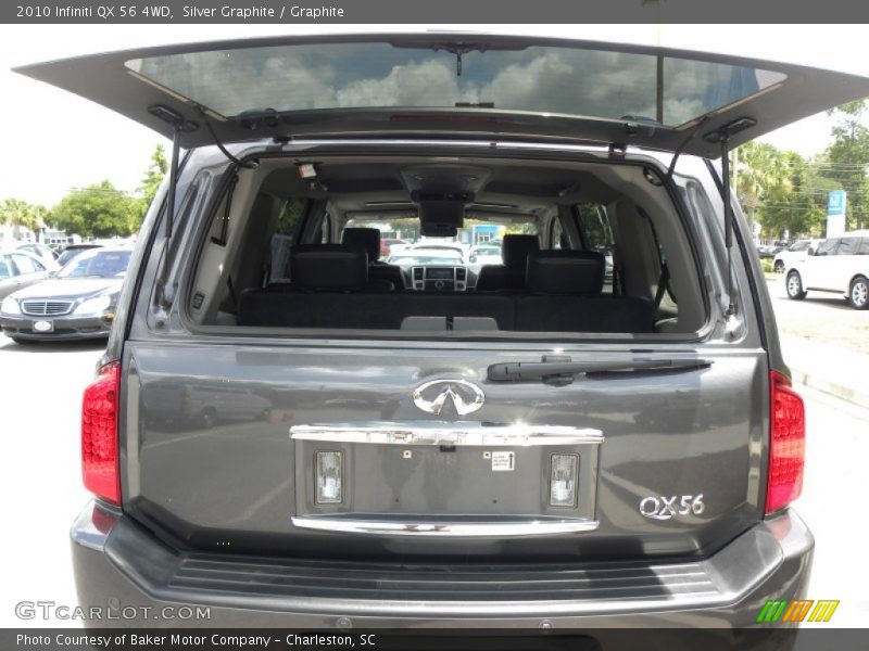 Silver Graphite / Graphite 2010 Infiniti QX 56 4WD