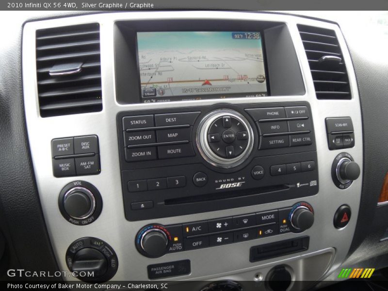 Silver Graphite / Graphite 2010 Infiniti QX 56 4WD