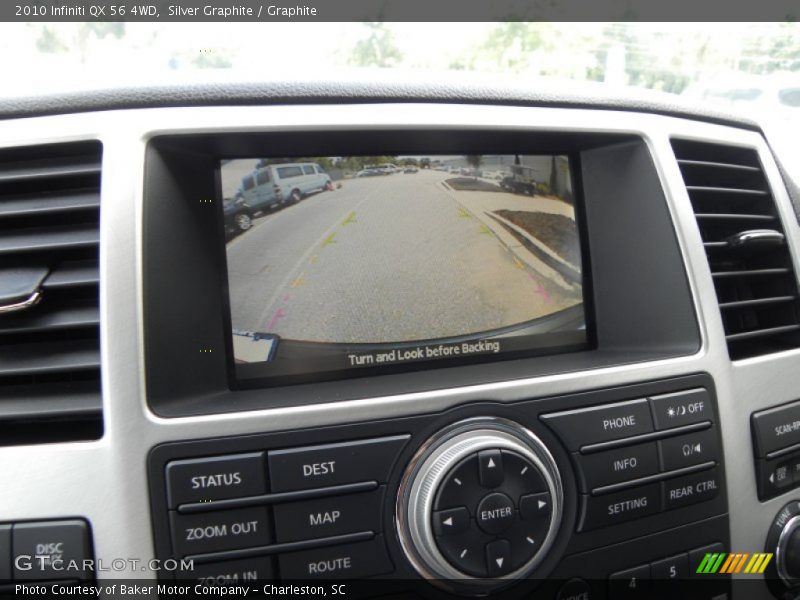 Silver Graphite / Graphite 2010 Infiniti QX 56 4WD