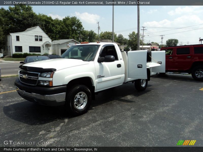 Summit White / Dark Charcoal 2005 Chevrolet Silverado 2500HD LS Regular Cab 4x4 Commercial