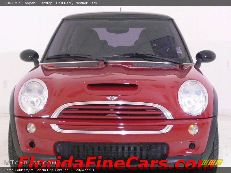 Chili Red / Panther Black 2004 Mini Cooper S Hardtop