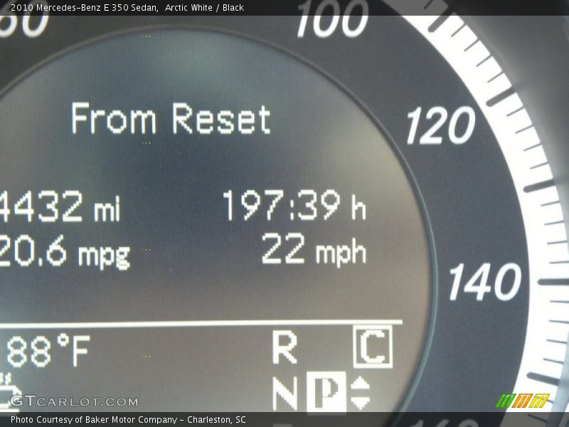 Arctic White / Black 2010 Mercedes-Benz E 350 Sedan
