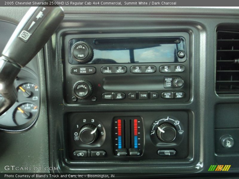 Summit White / Dark Charcoal 2005 Chevrolet Silverado 2500HD LS Regular Cab 4x4 Commercial