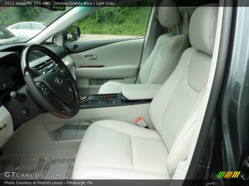  2011 RX 350 AWD Light Gray Interior