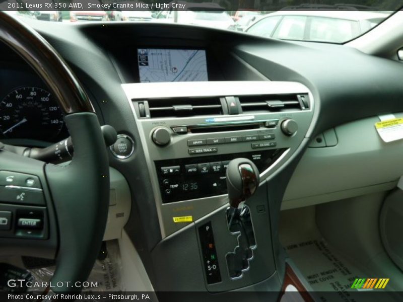 Controls of 2011 RX 350 AWD