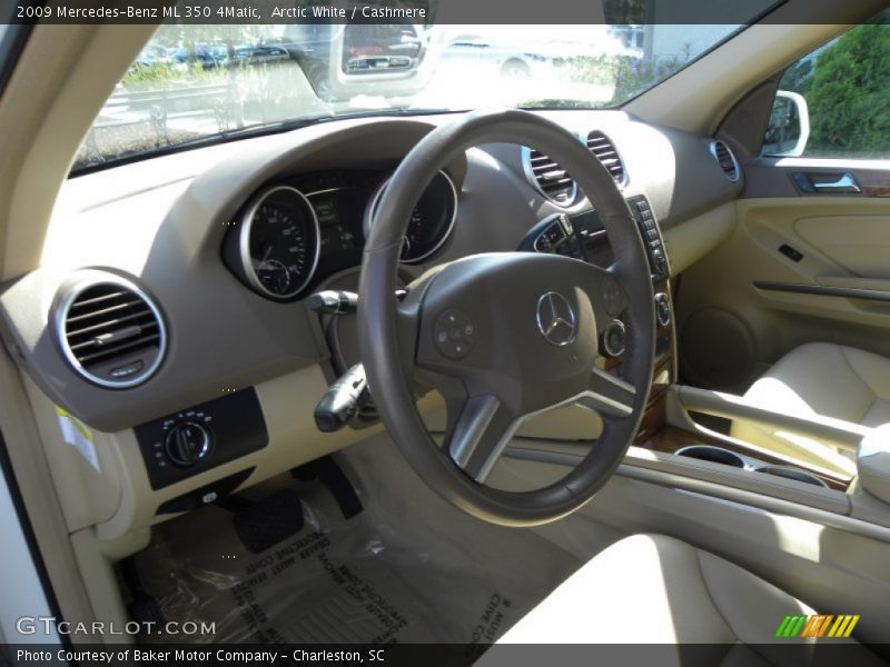 Arctic White / Cashmere 2009 Mercedes-Benz ML 350 4Matic