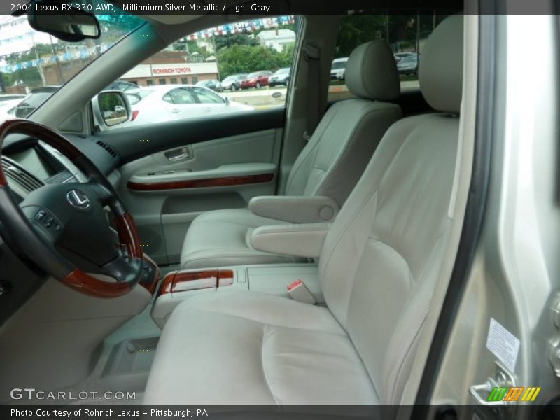 Millinnium Silver Metallic / Light Gray 2004 Lexus RX 330 AWD