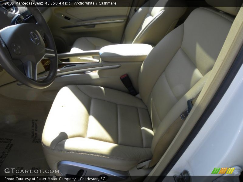 Arctic White / Cashmere 2009 Mercedes-Benz ML 350 4Matic