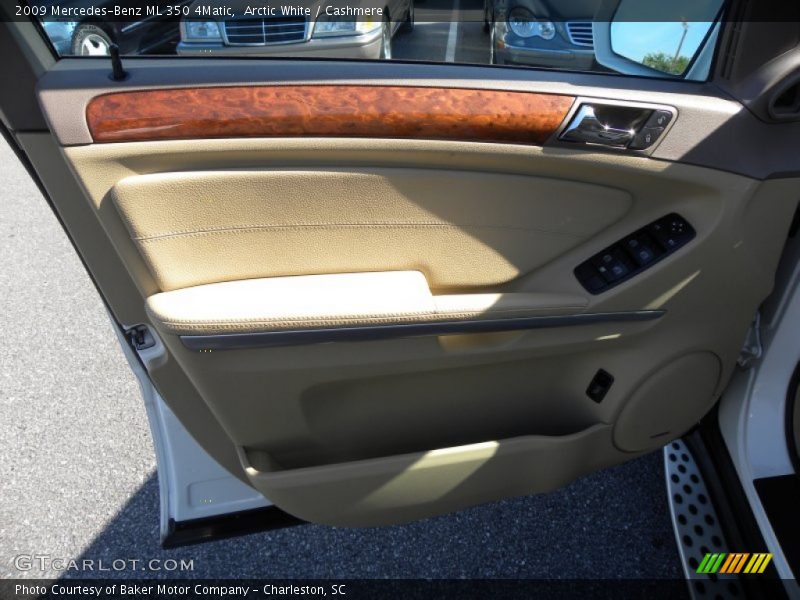 Arctic White / Cashmere 2009 Mercedes-Benz ML 350 4Matic