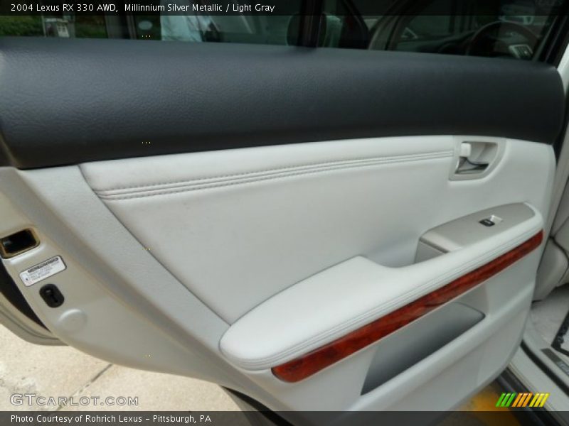 Millinnium Silver Metallic / Light Gray 2004 Lexus RX 330 AWD
