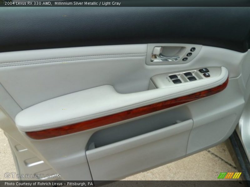 Millinnium Silver Metallic / Light Gray 2004 Lexus RX 330 AWD