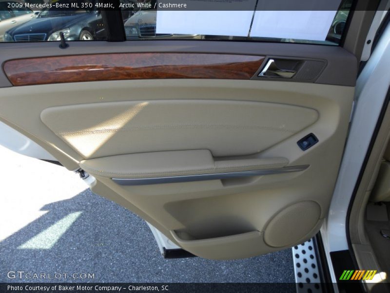 Arctic White / Cashmere 2009 Mercedes-Benz ML 350 4Matic