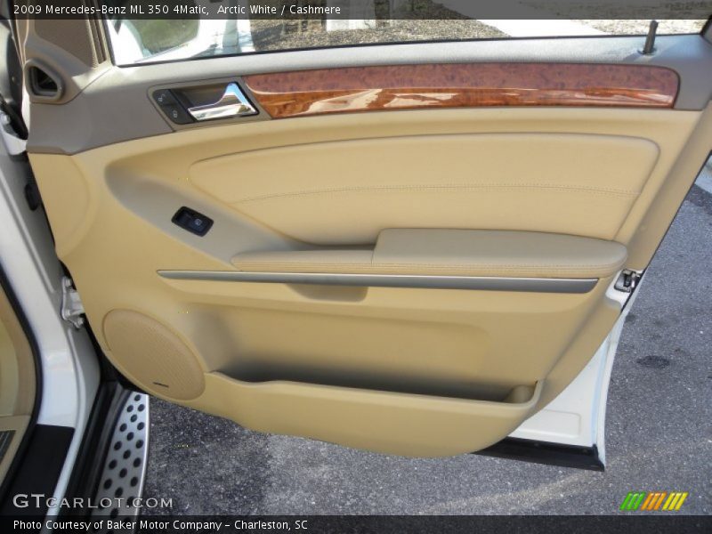 Arctic White / Cashmere 2009 Mercedes-Benz ML 350 4Matic