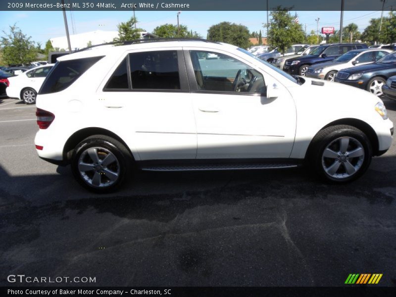 Arctic White / Cashmere 2009 Mercedes-Benz ML 350 4Matic