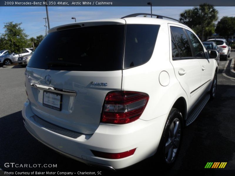 Arctic White / Cashmere 2009 Mercedes-Benz ML 350 4Matic