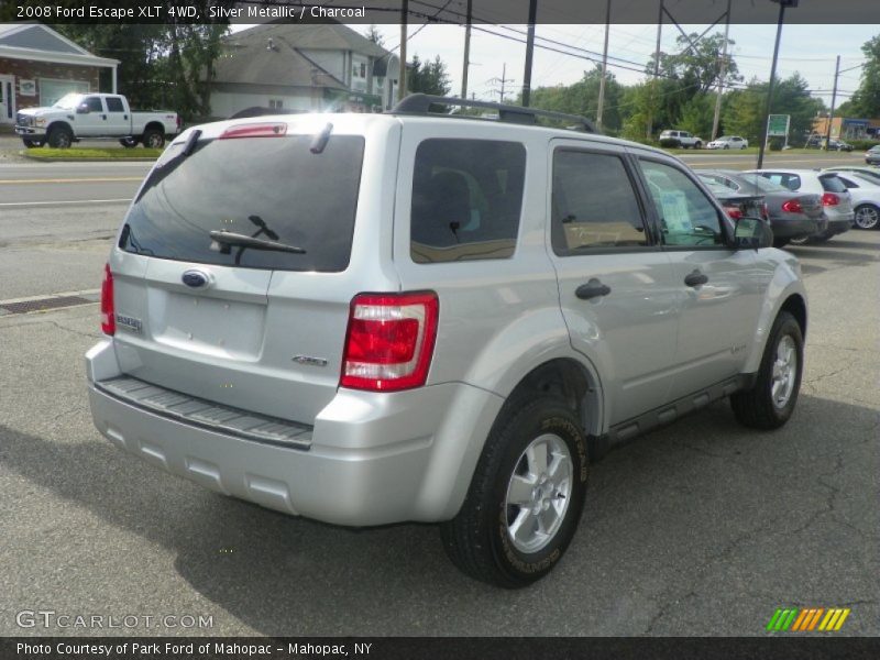 Silver Metallic / Charcoal 2008 Ford Escape XLT 4WD