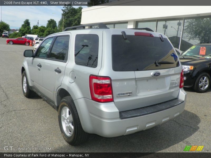 Silver Metallic / Charcoal 2008 Ford Escape XLT 4WD
